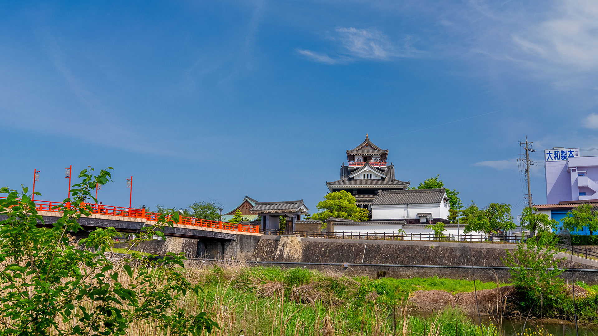 春の清洲城4