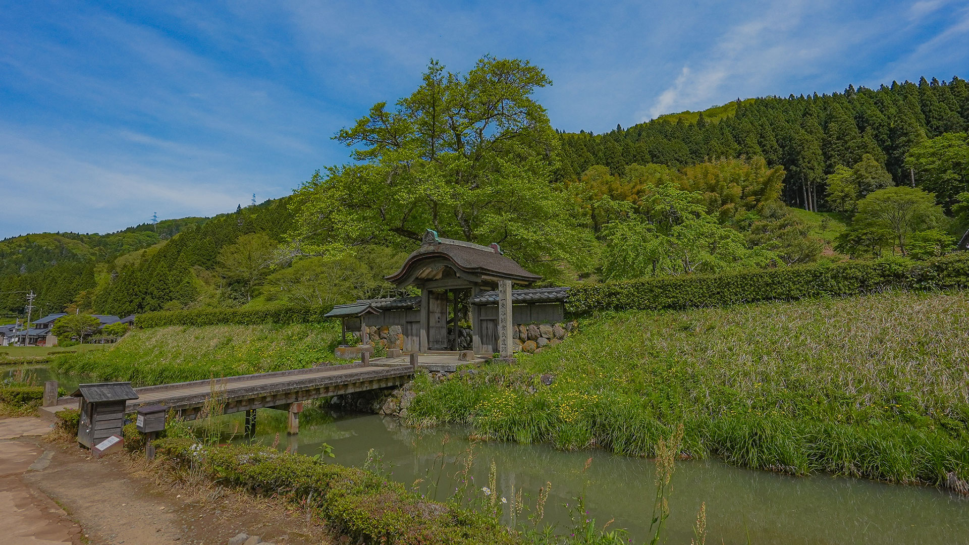 春の一乗谷朝倉邸2