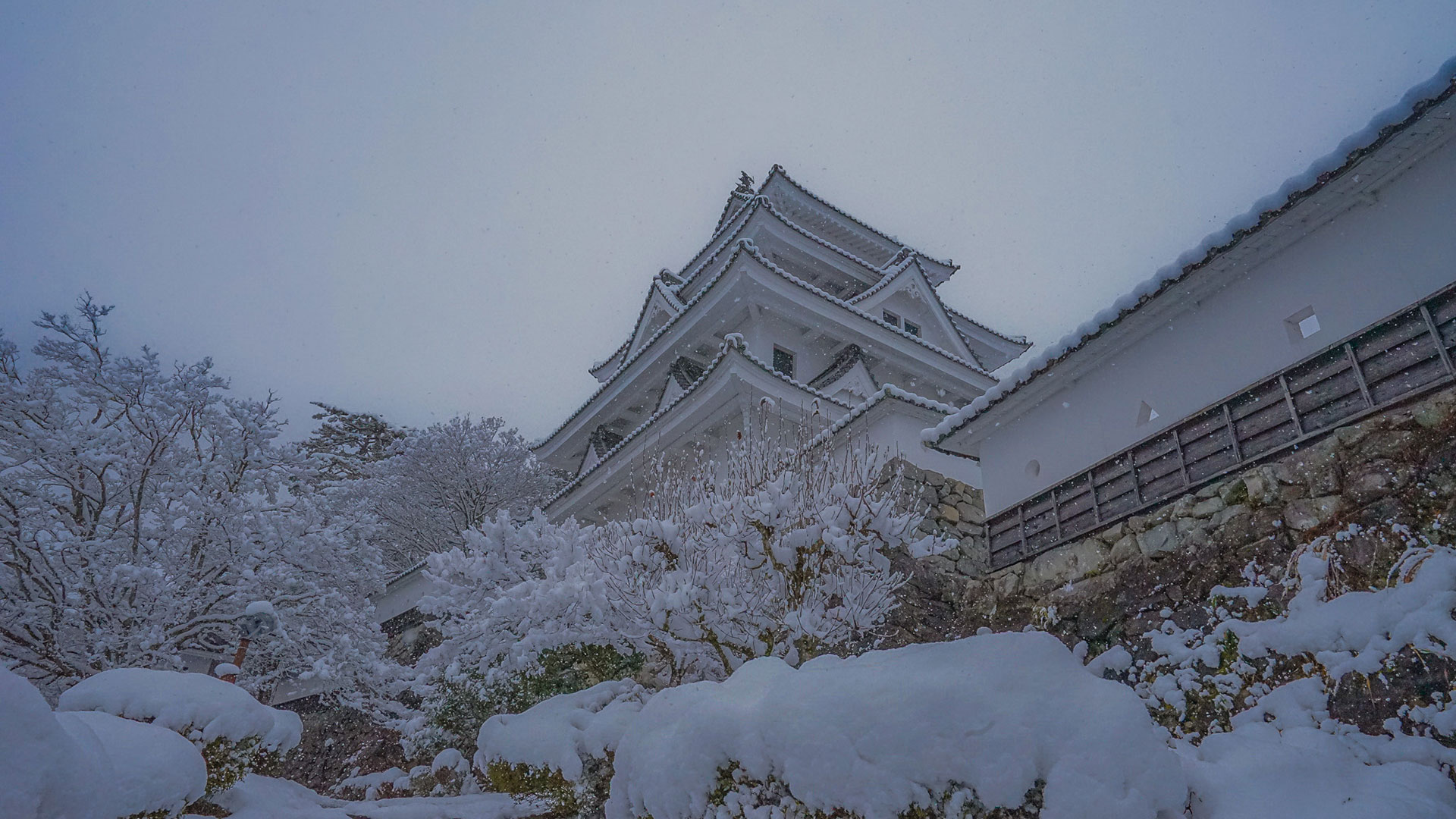 冬の郡上八幡城5