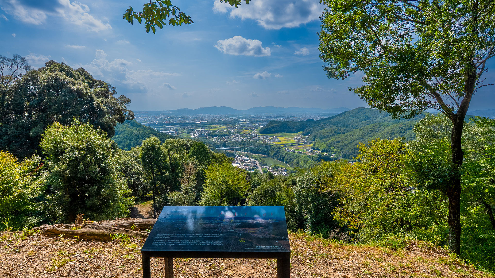 夏の美濃金山城5