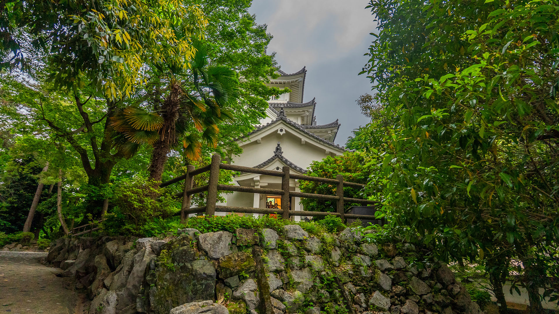 春の大垣城4