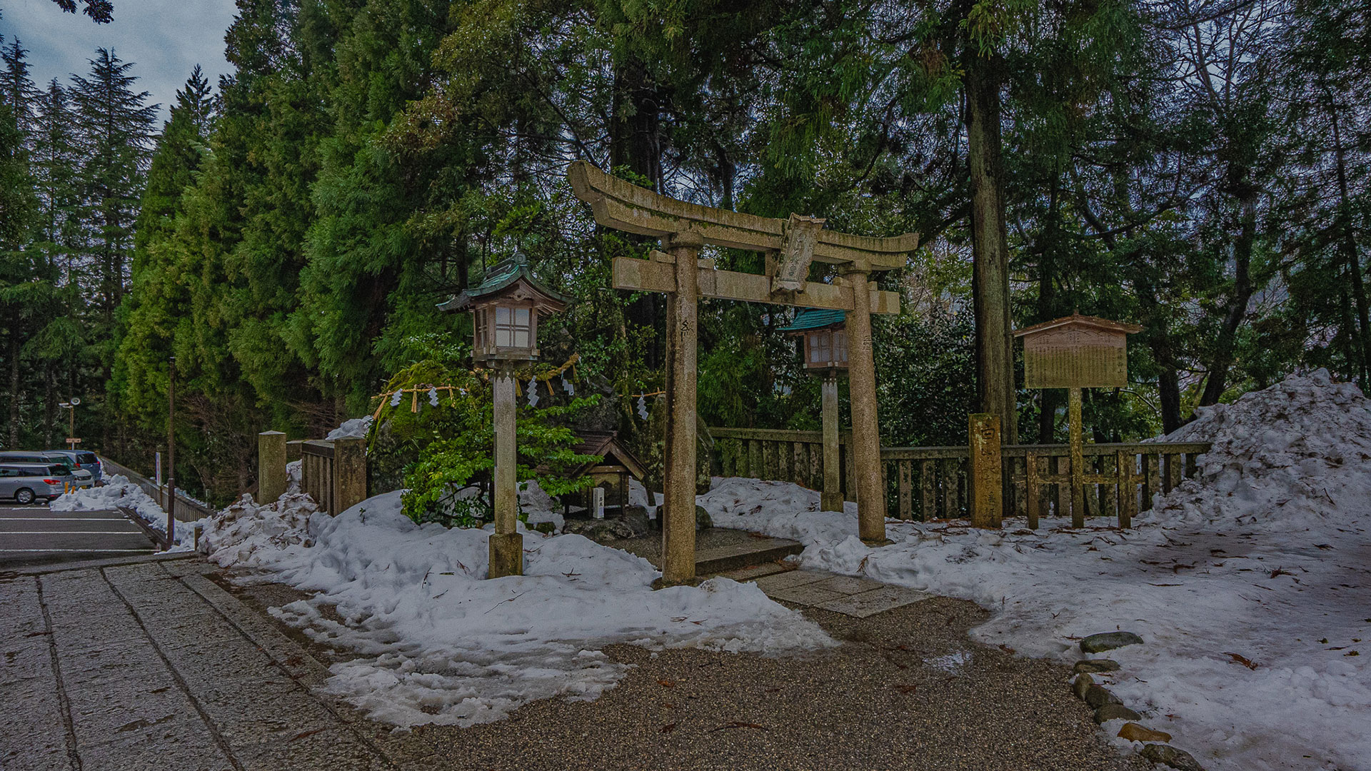 冬の白山比咩神社6