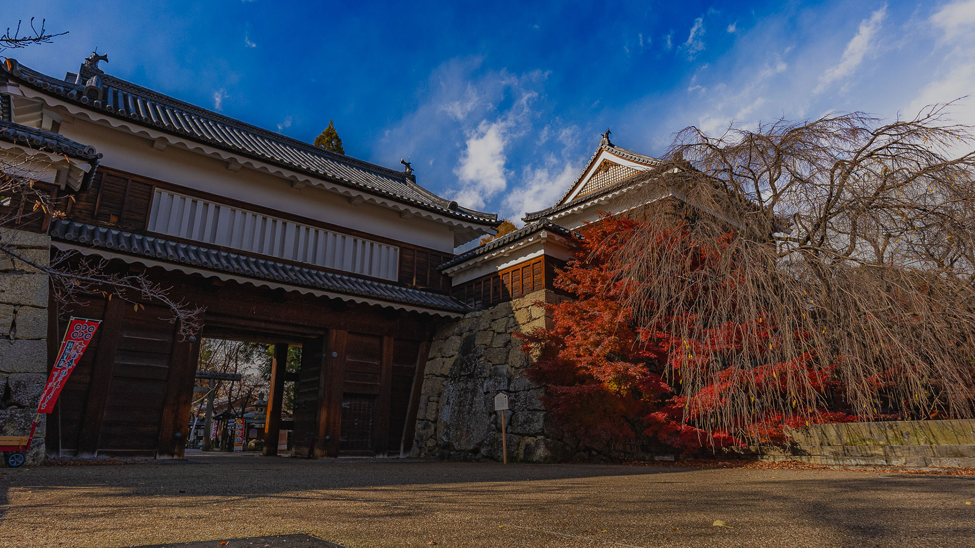 秋の上田城1