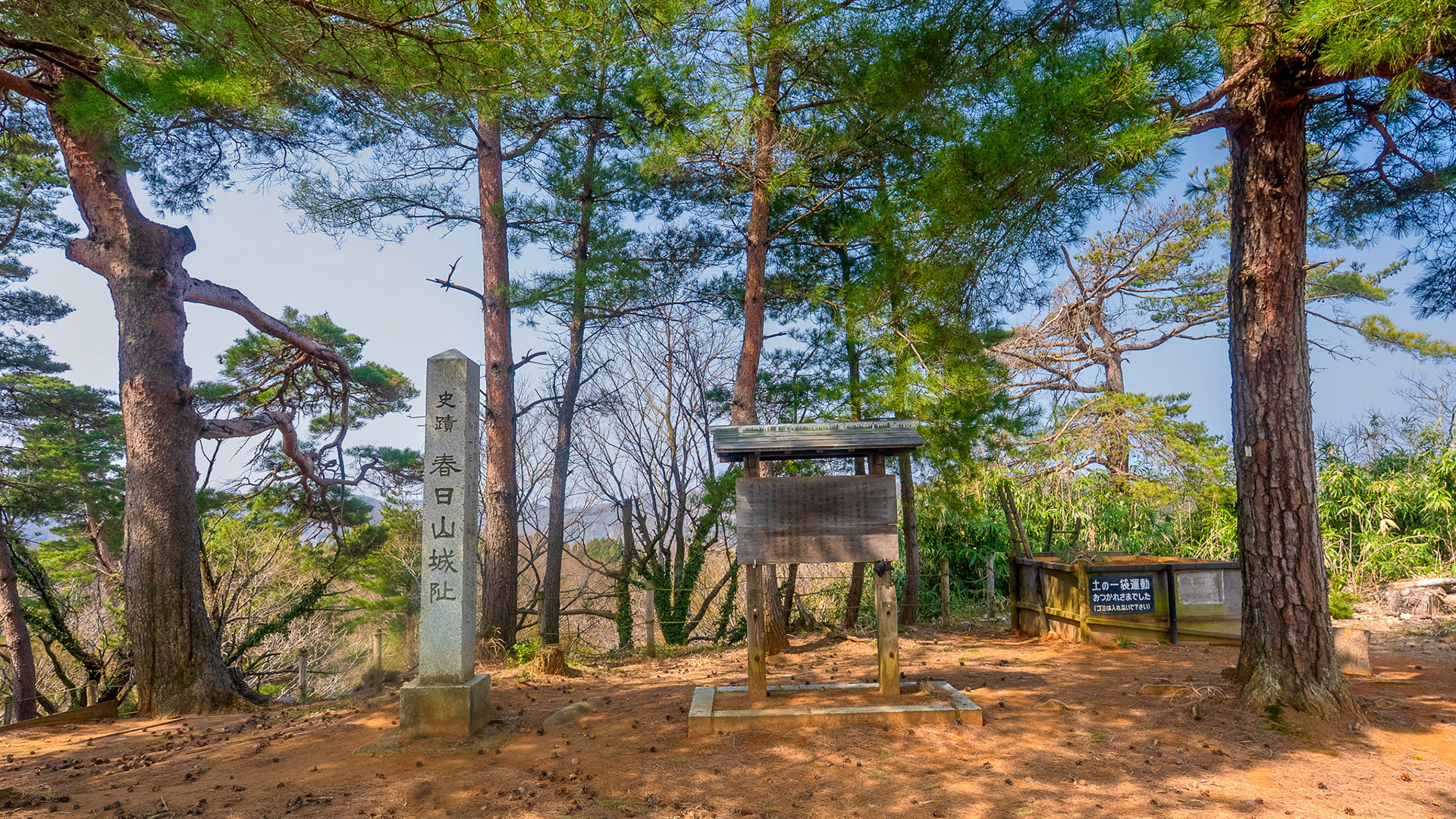 春の春日山城2
