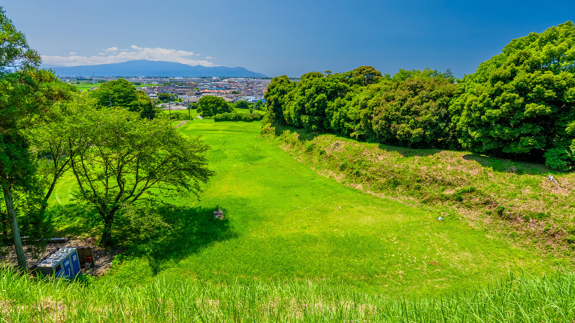 夏の興国寺城4