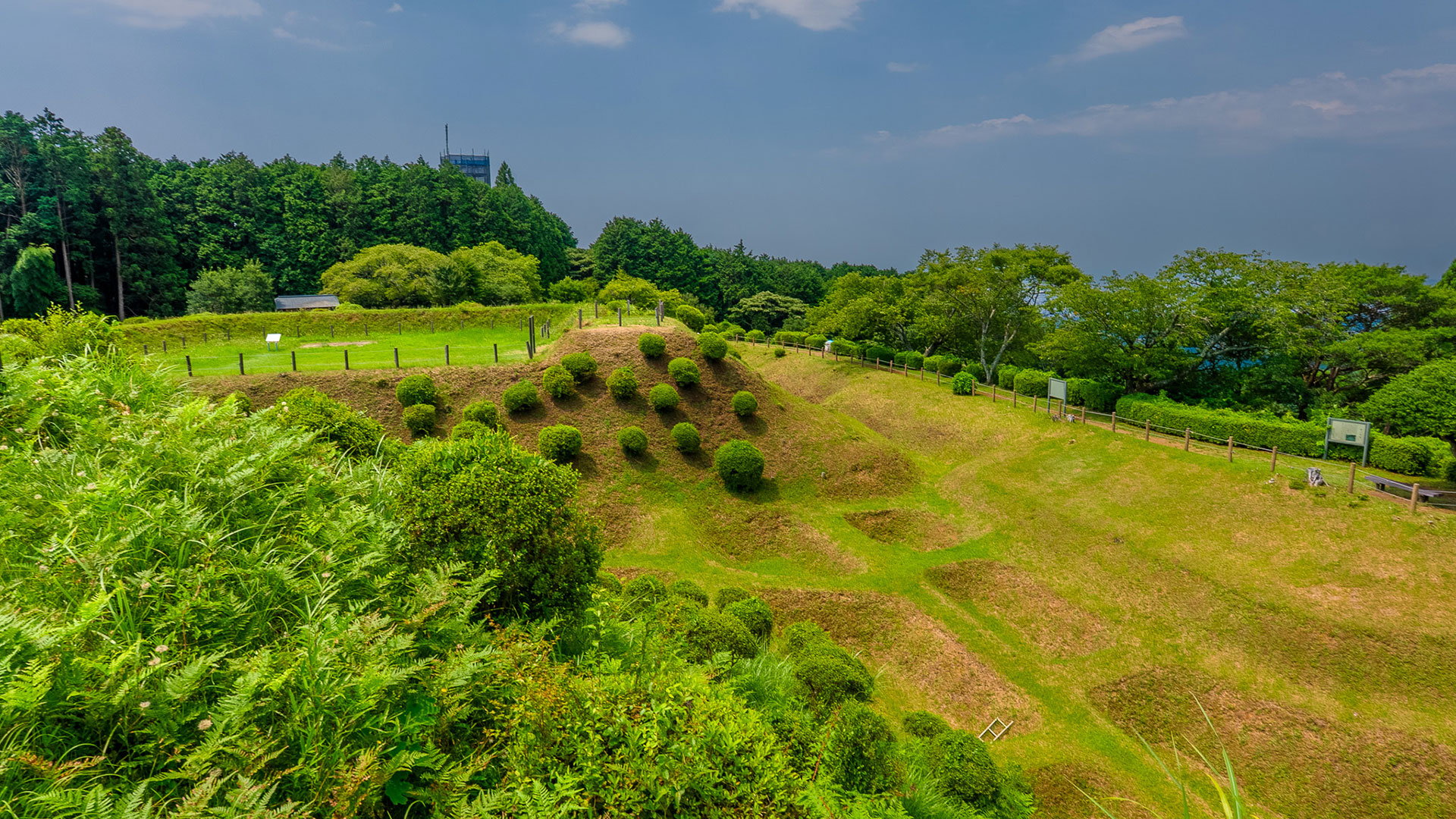 夏の山中城7