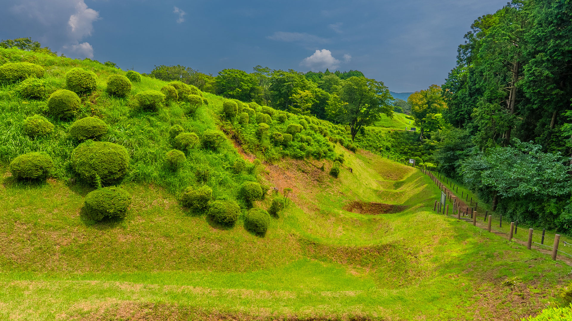 夏の山中城8