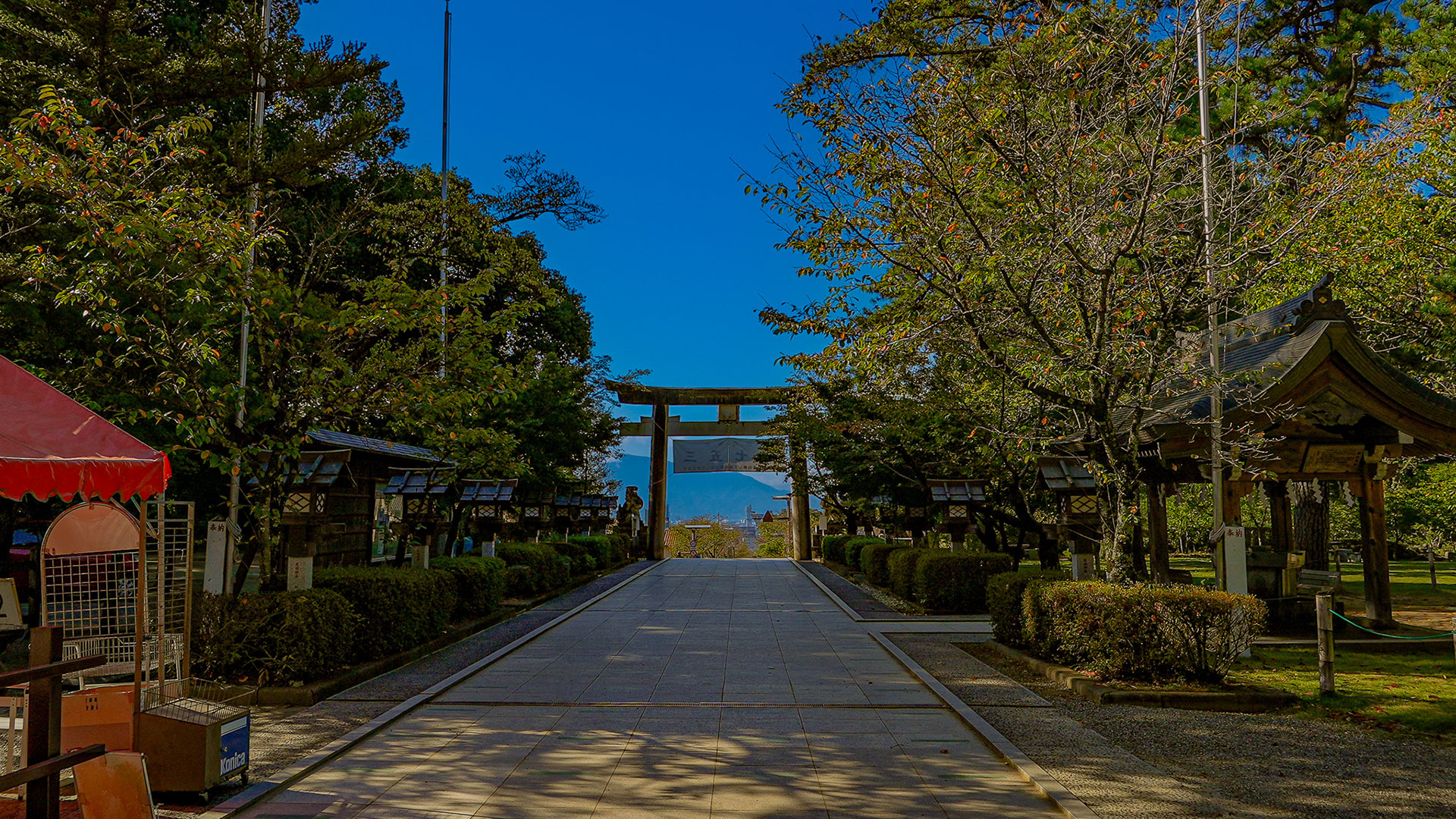 秋の躑躅ヶ崎館10