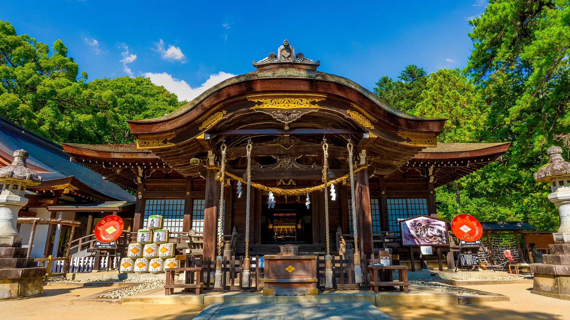 夏の躑躅ヶ崎館3