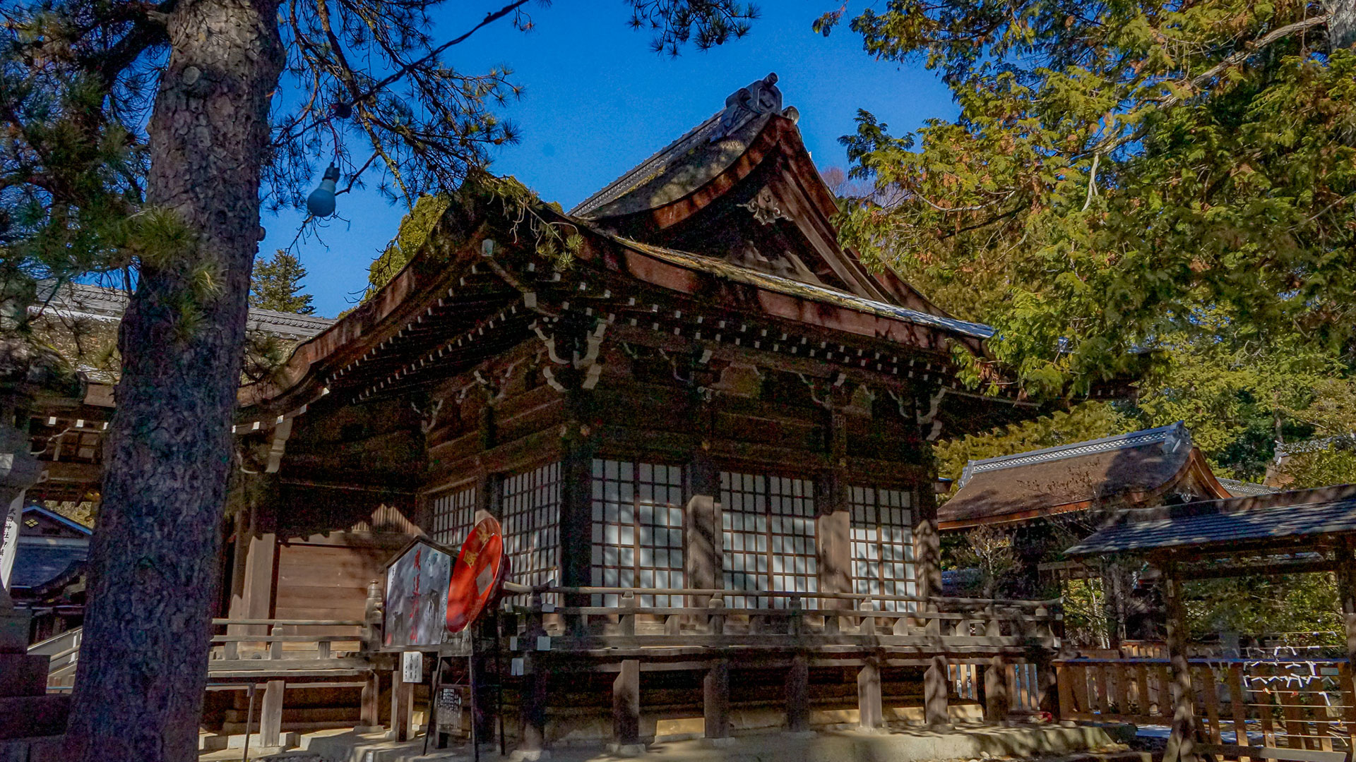 冬の躑躅ヶ崎館4