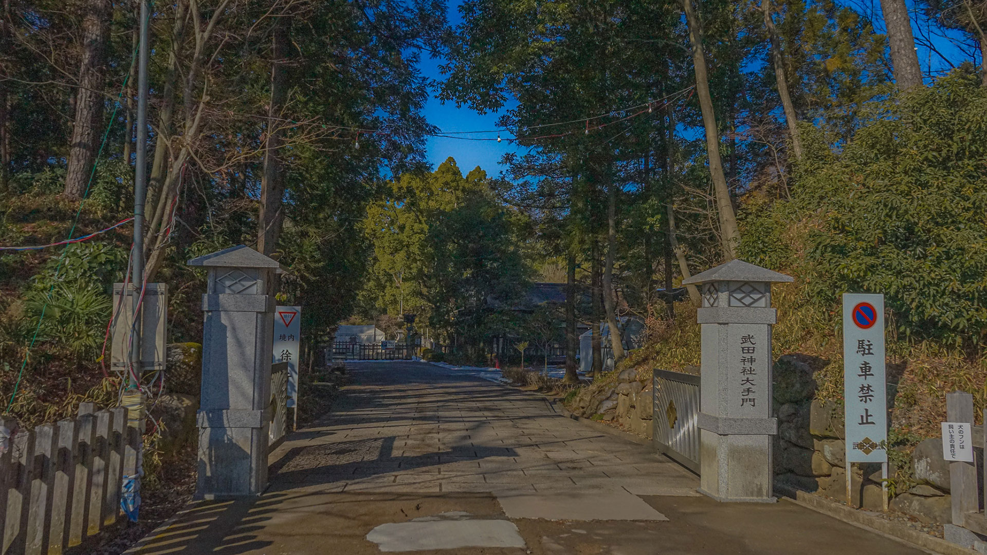 冬の躑躅ヶ崎館5