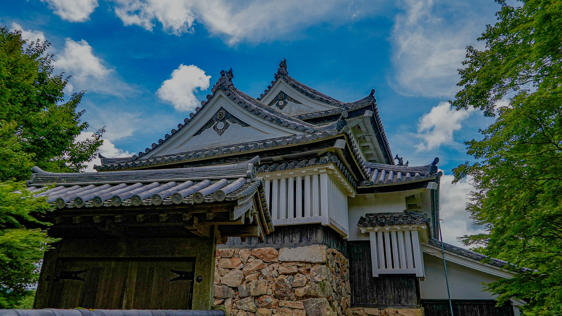 夏の備中松山城5