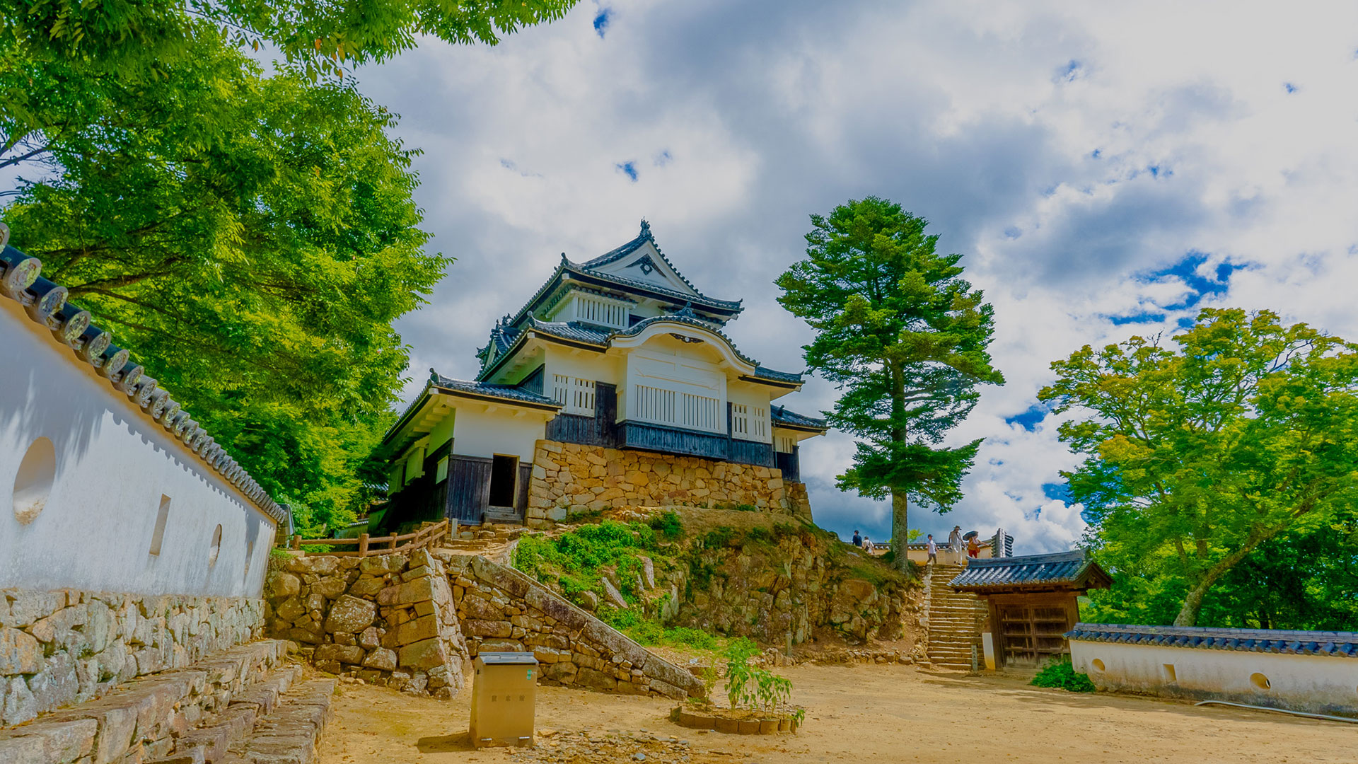 夏の備中松山城12
