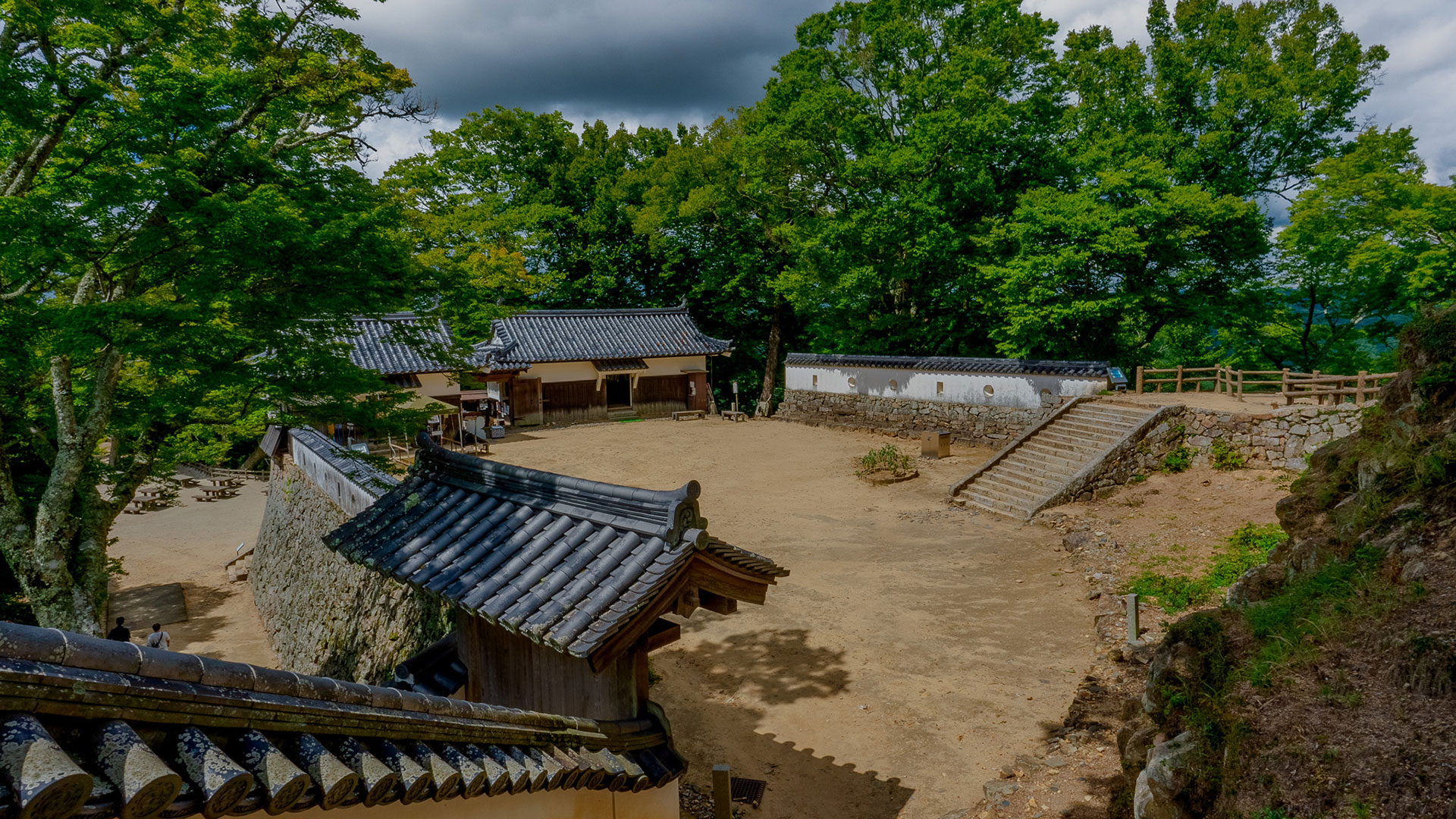 夏の備中松山城18