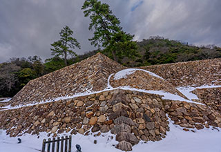 鳥取城の見どころ1