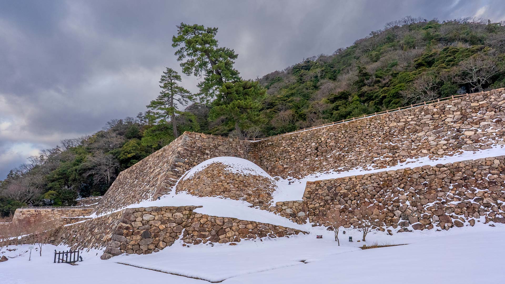 冬の鳥取城5
