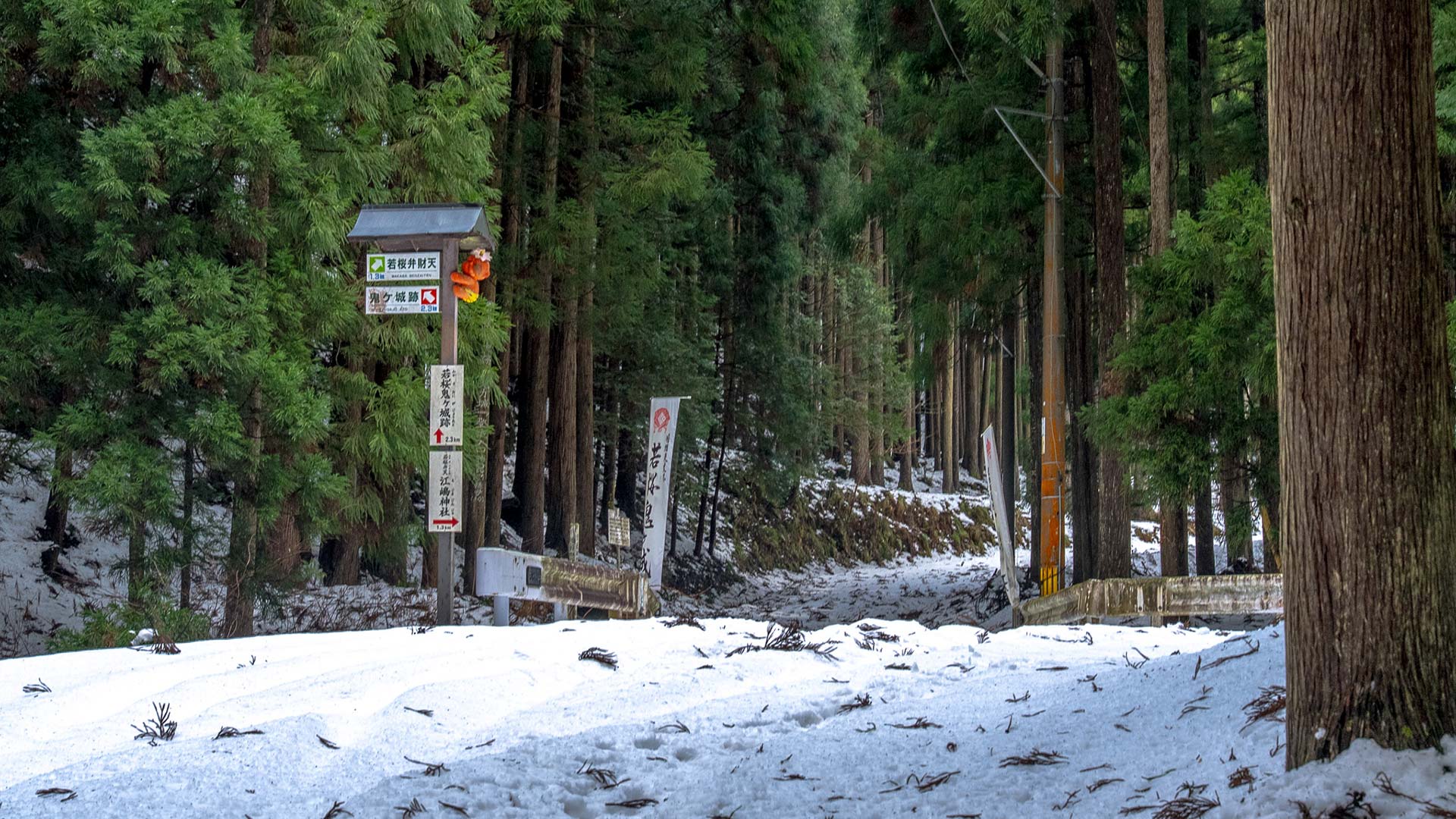 冬の若桜鬼ヶ城5