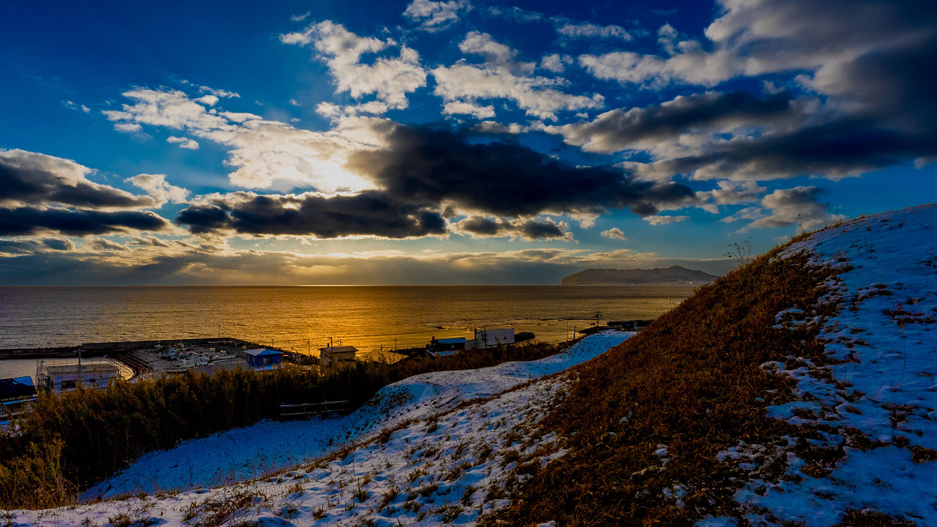 冬の志苔館跡10