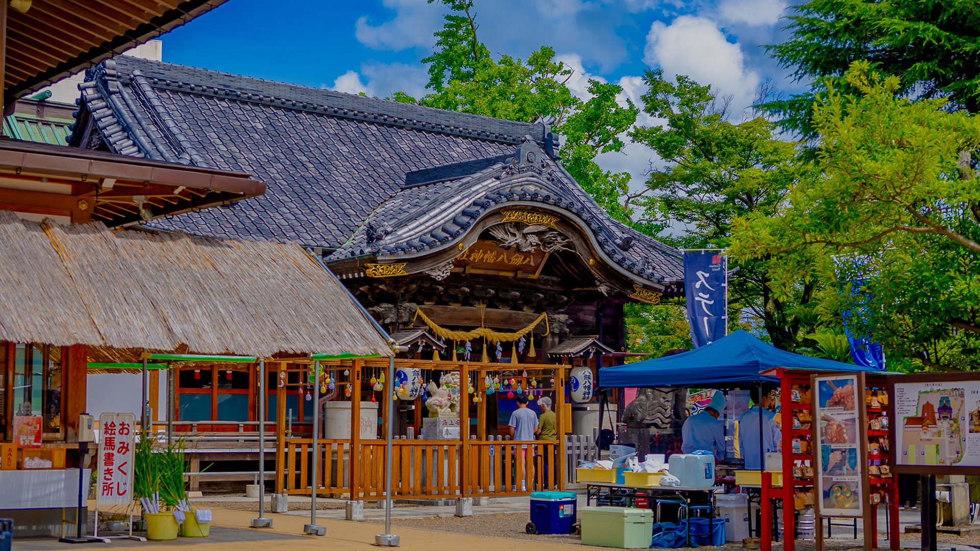 夏の八剱八幡神社3