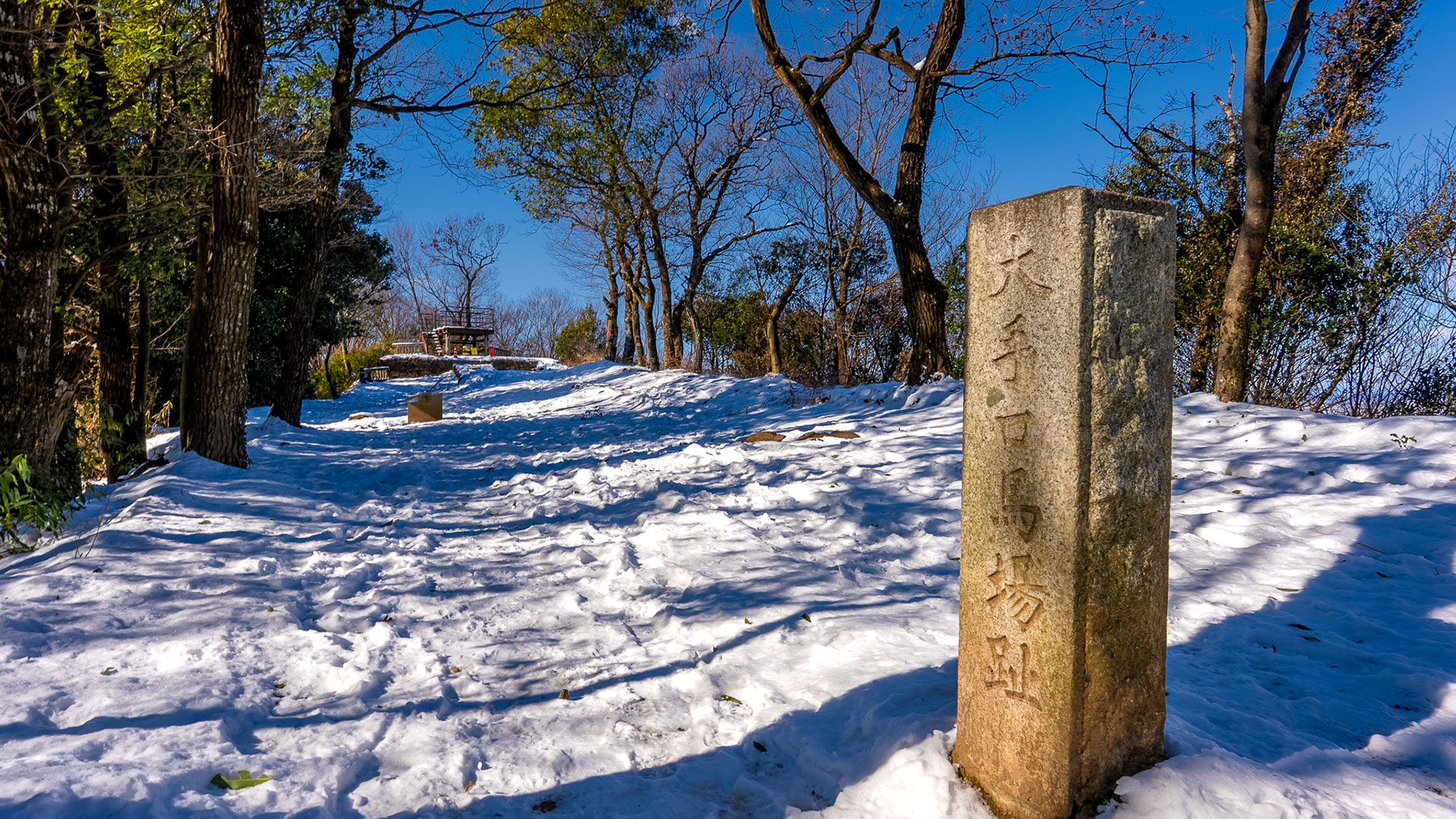 冬の新田金山城4