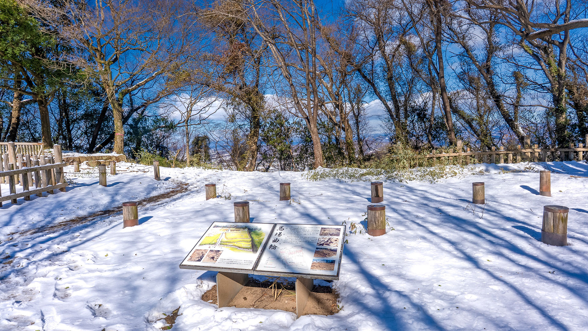 冬の新田金山城5