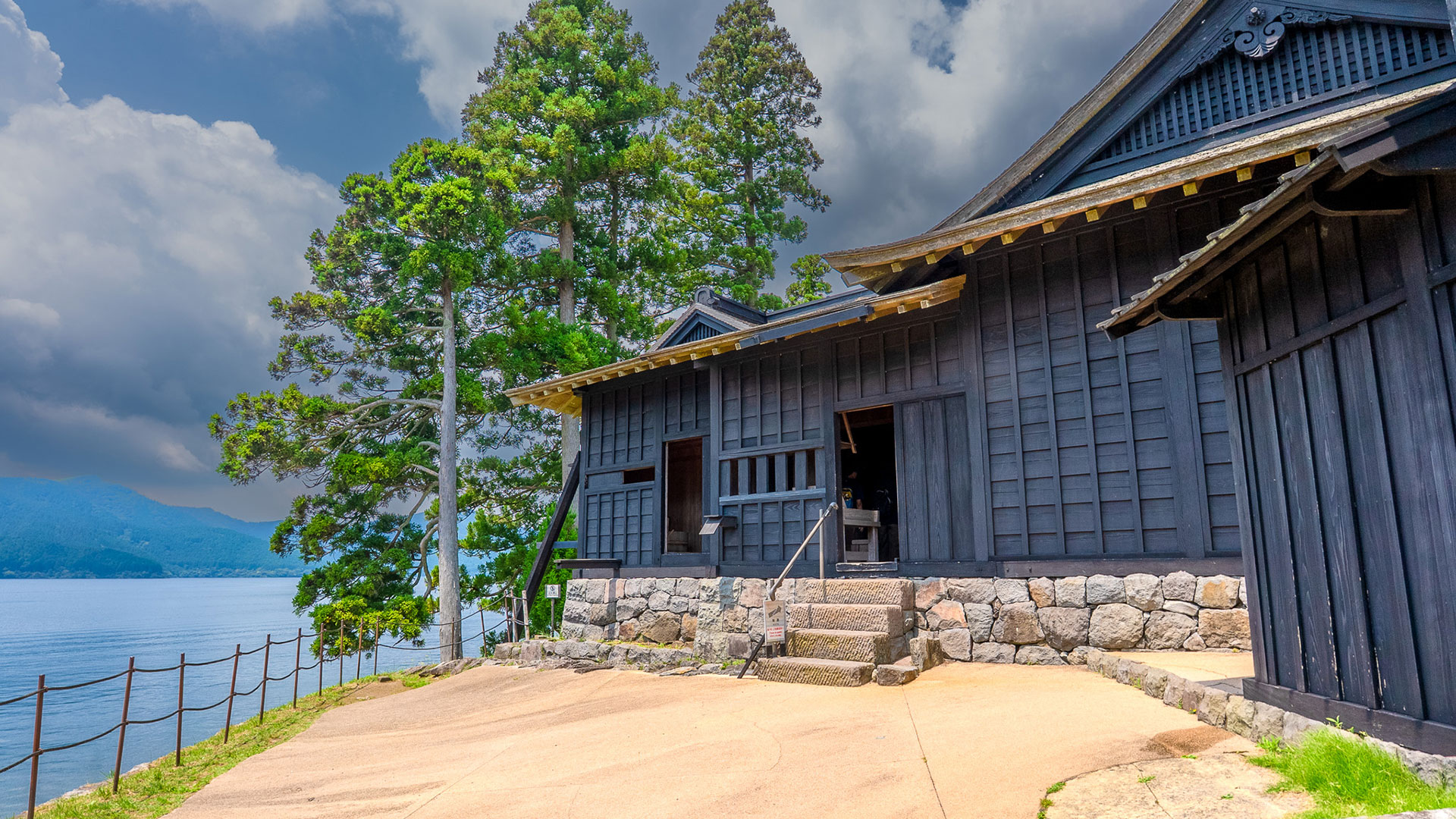 夏の箱根関所4