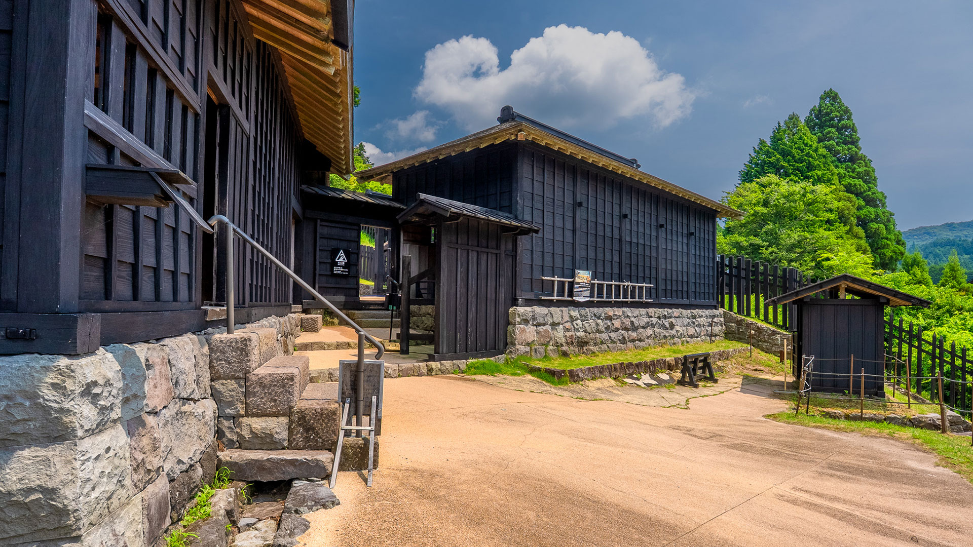 夏の箱根関所5