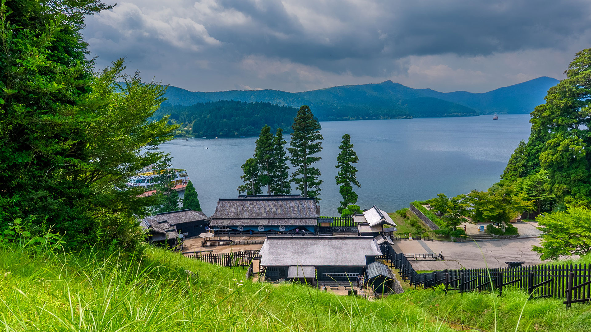 夏の箱根関所7