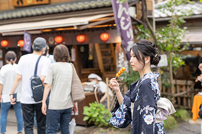 深大寺食べ歩き