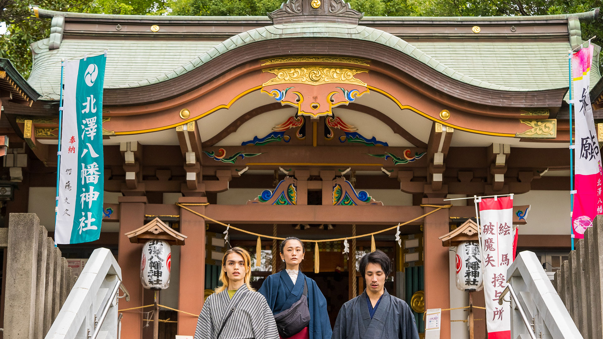 秋の北澤八幡神社3