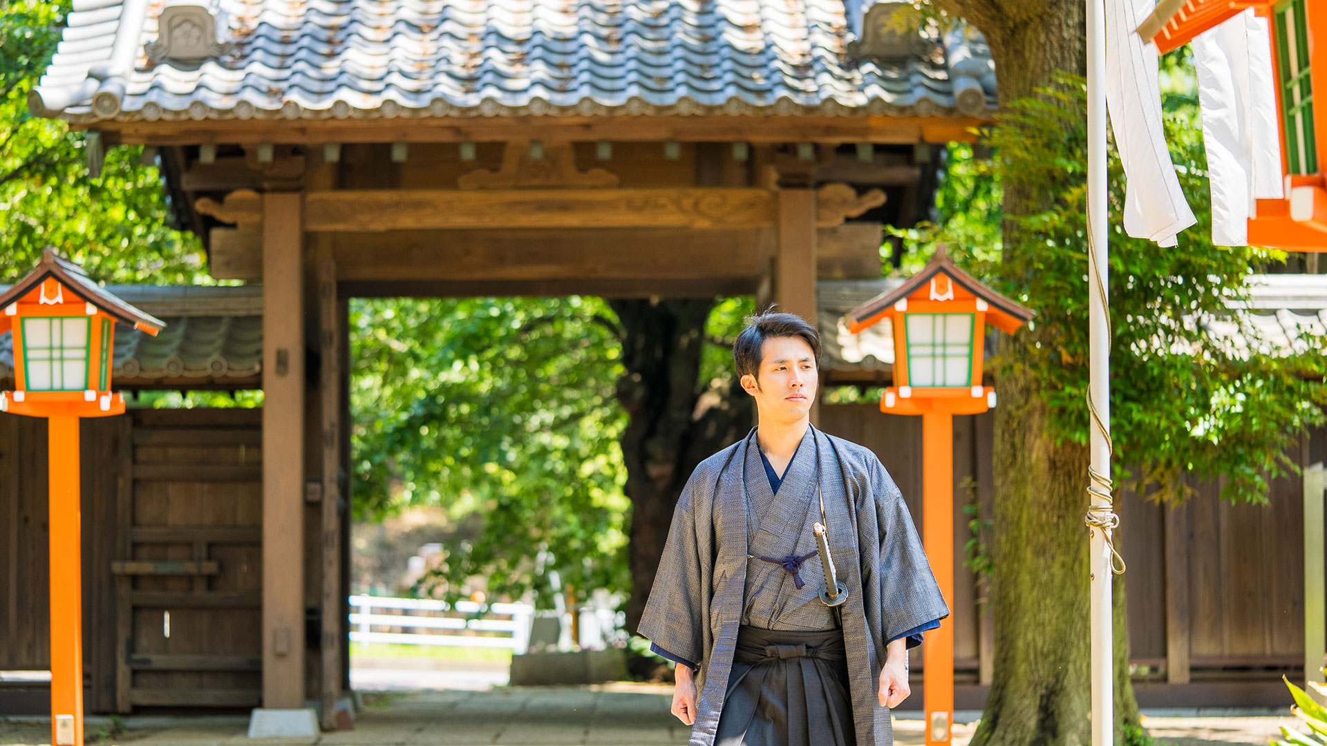 夏の等々力不動尊4