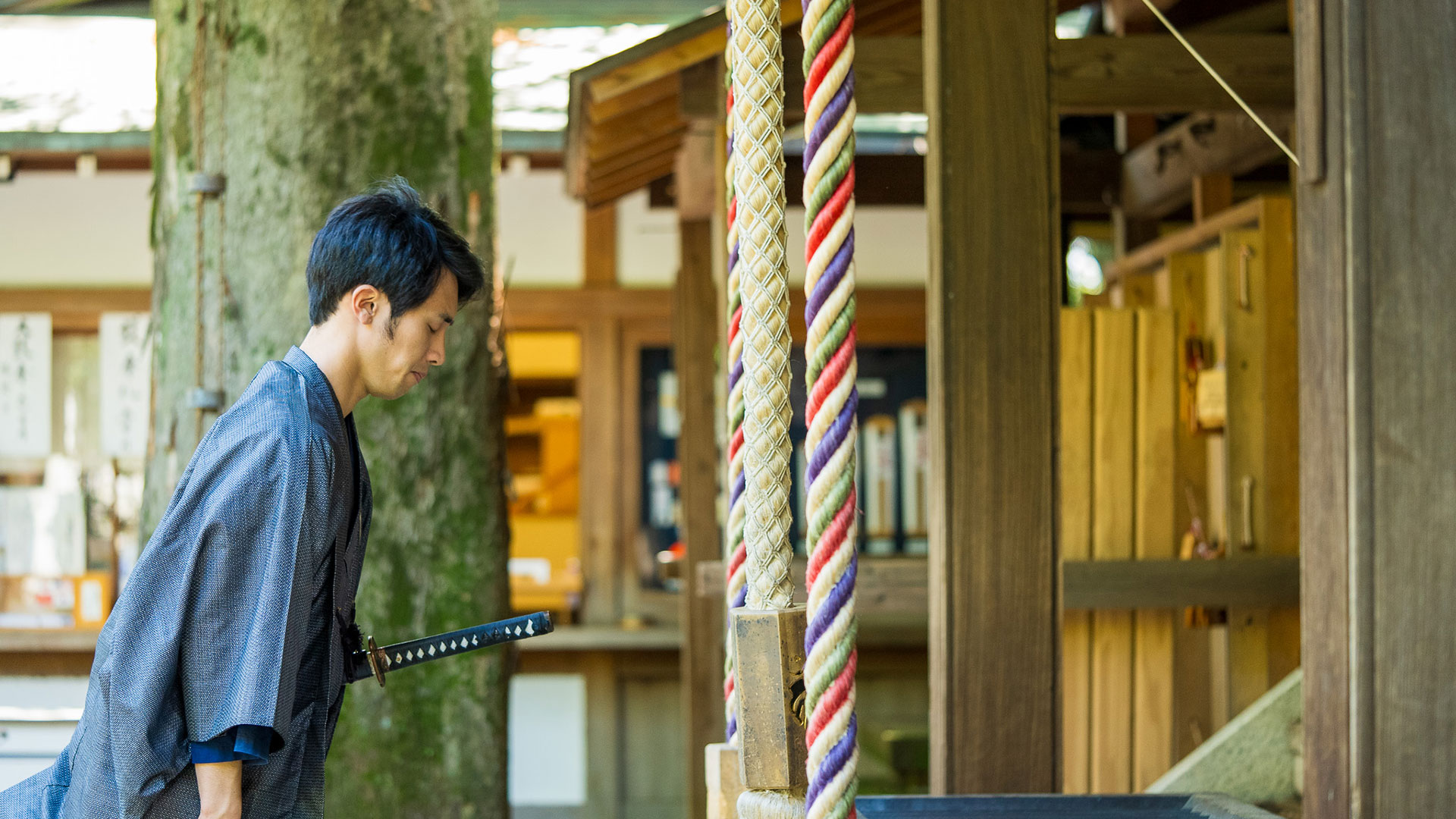 夏の等々力不動尊6