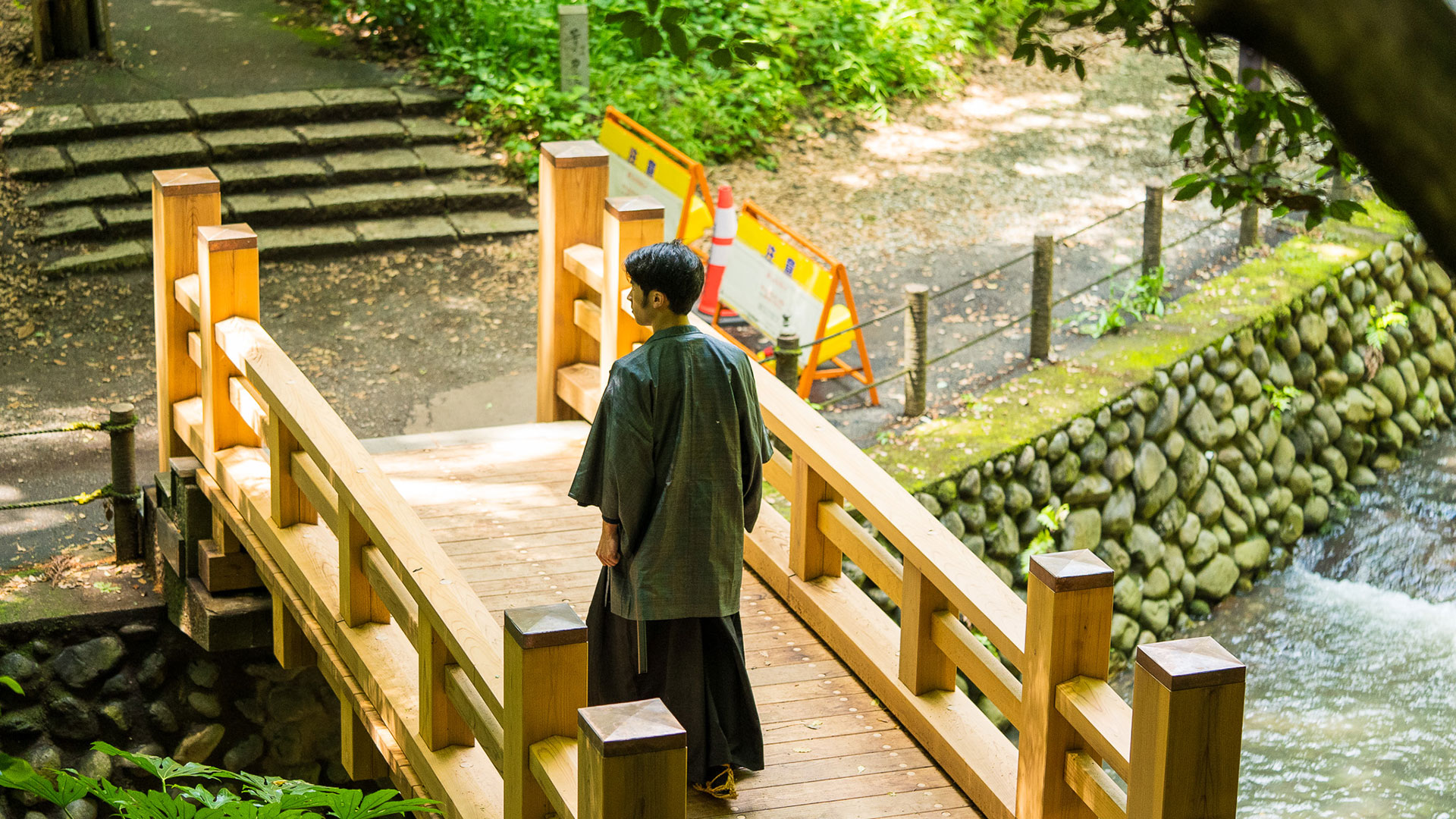 夏の等々力不動尊9