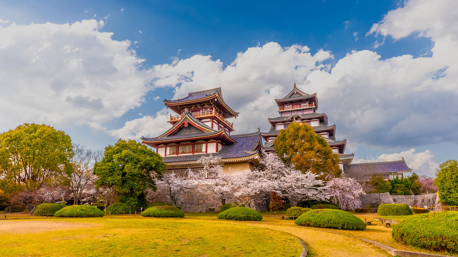 春の伏見桃山城7