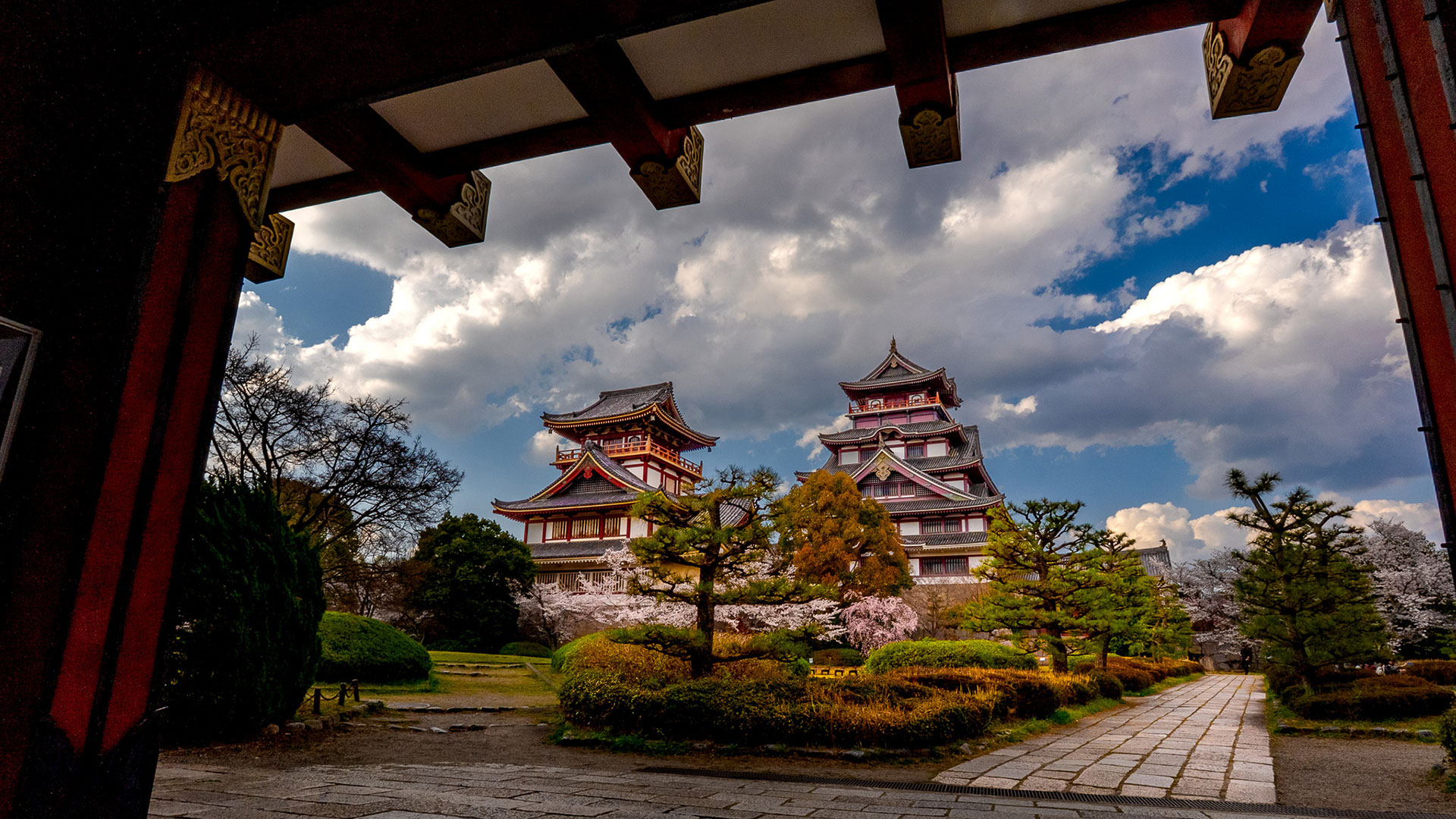 春の伏見桃山城8