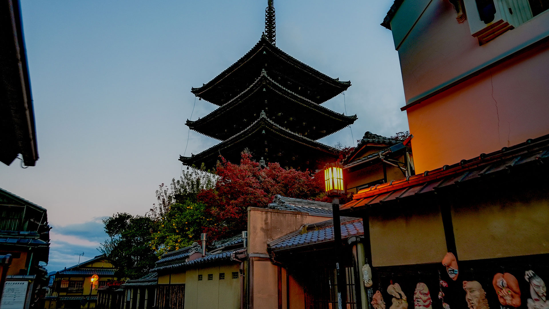秋の法観寺（八坂の塔）3