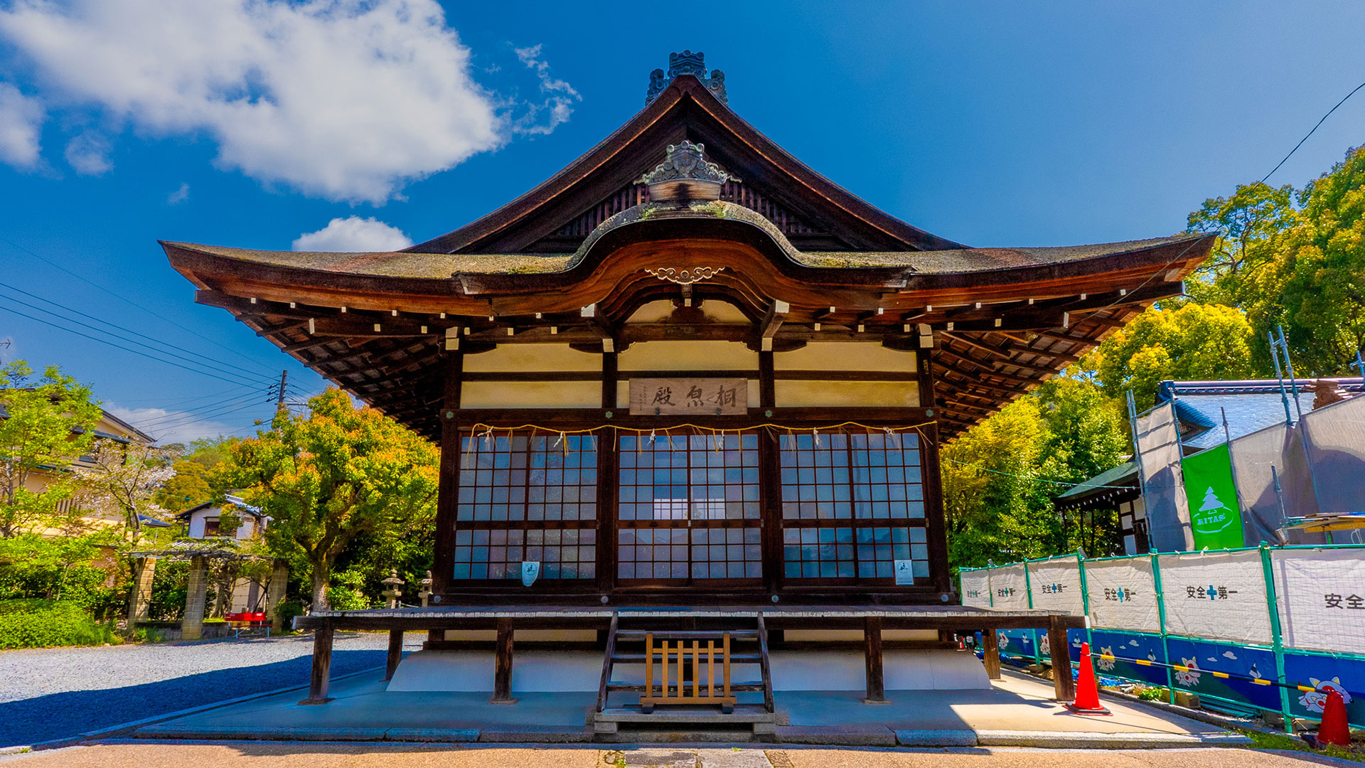 春の宇治上神社6