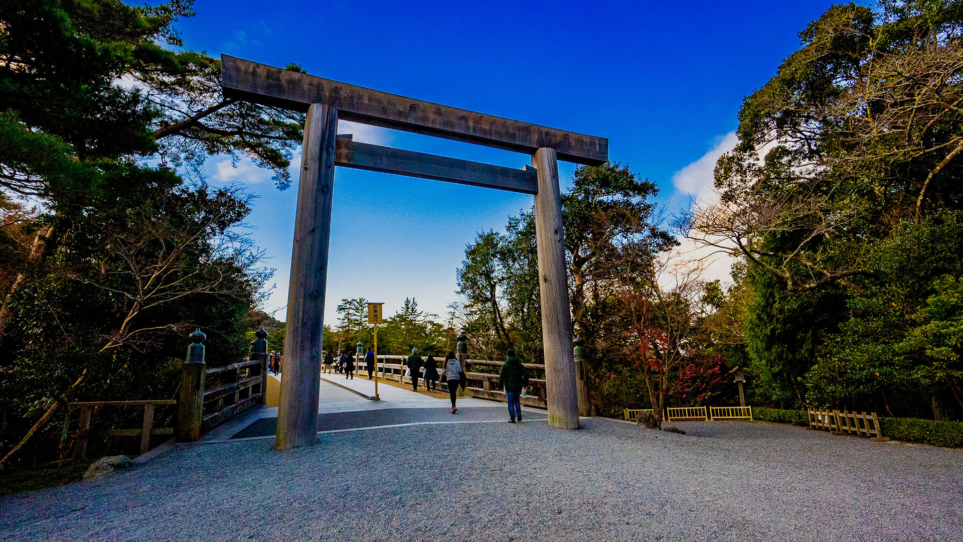 冬の伊勢神宮 内宮2