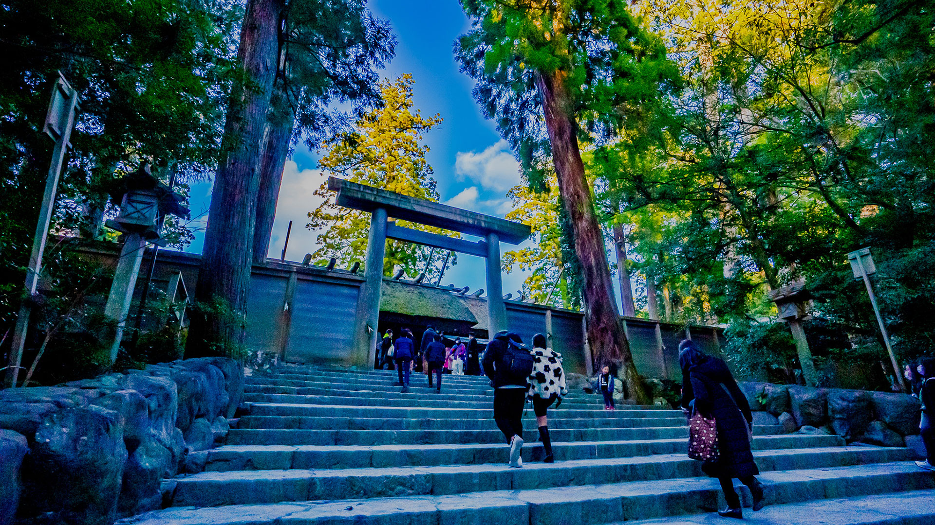 冬の伊勢神宮 内宮3