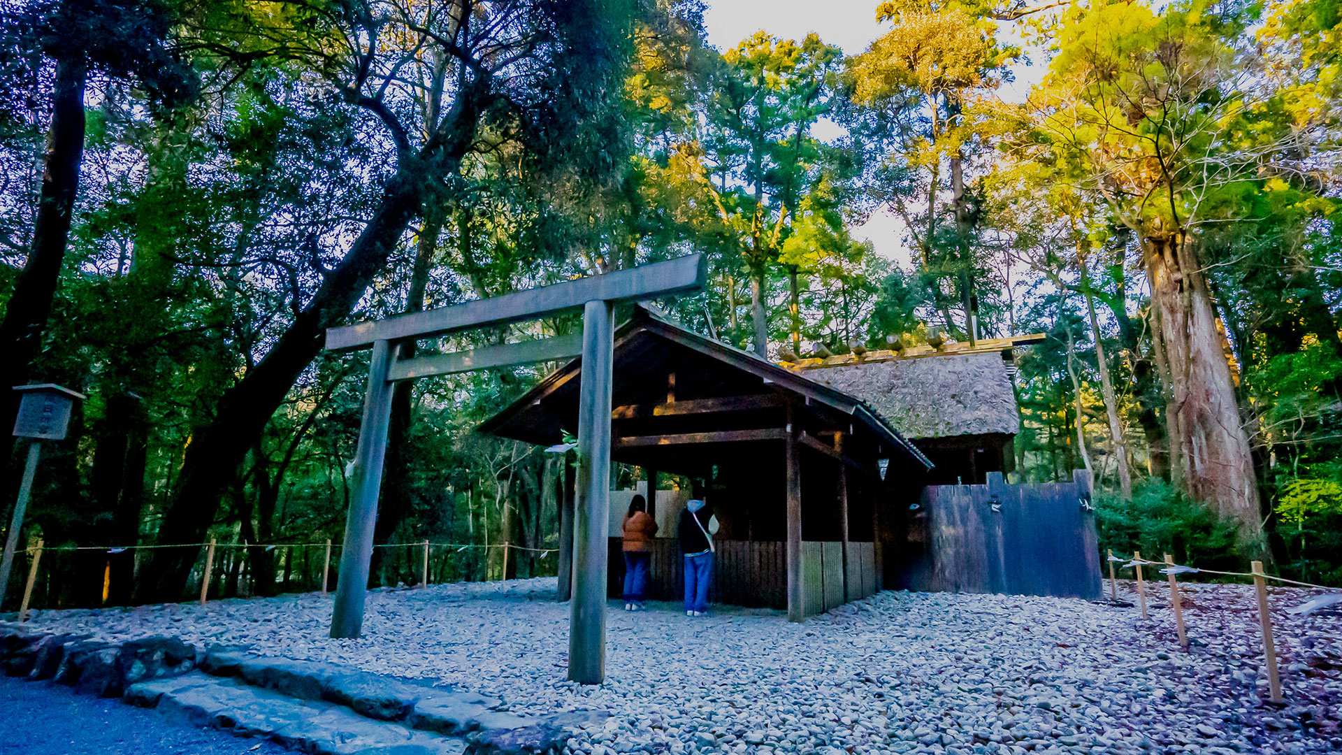 冬の伊勢神宮 内宮4