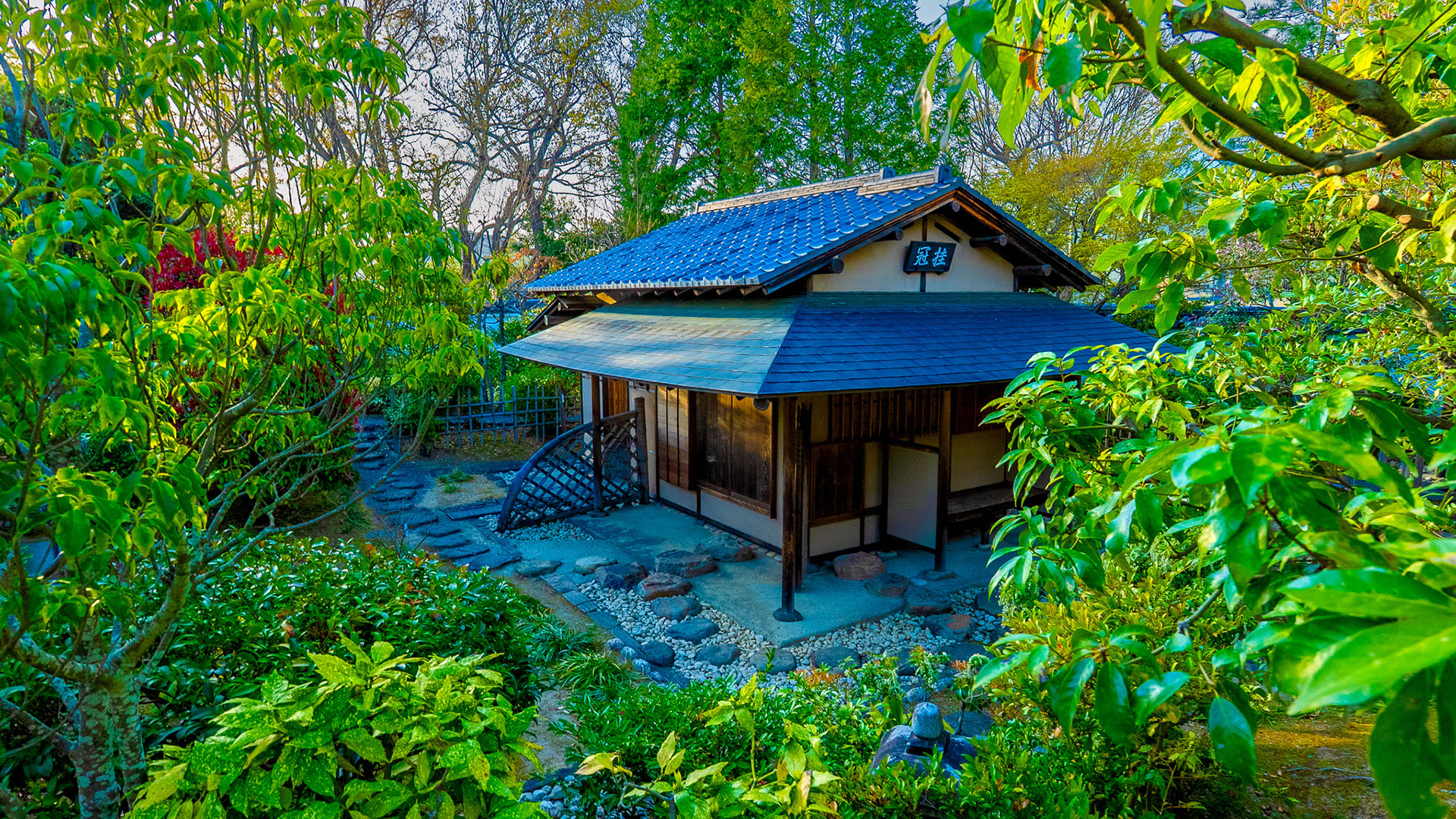 春の摂津池田城8