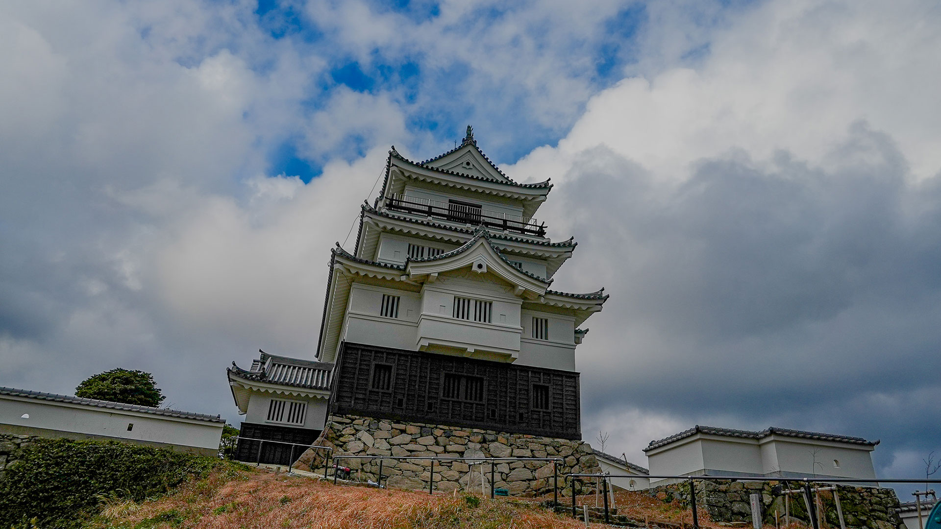 冬の平戸城4