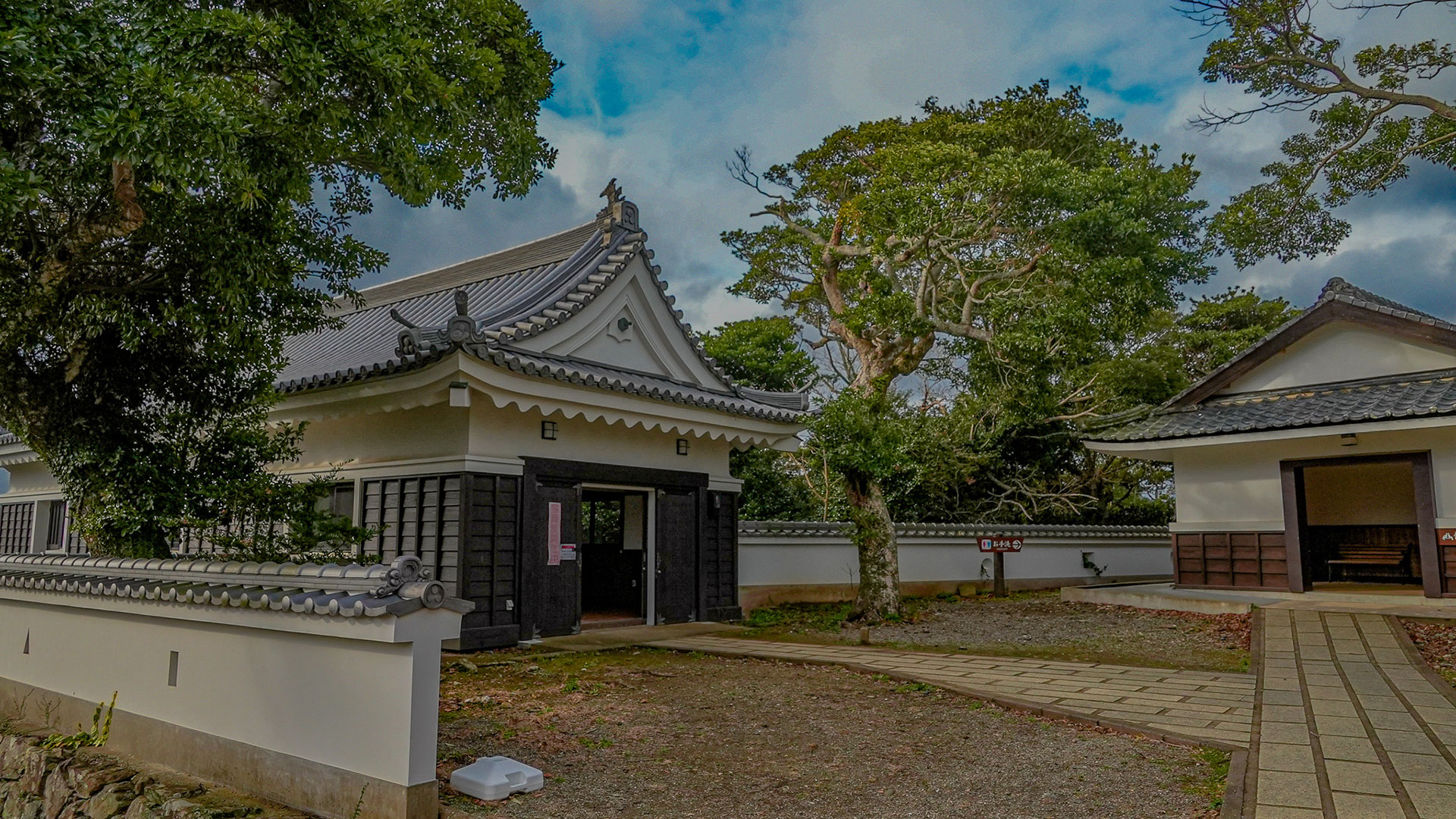 冬の平戸城10