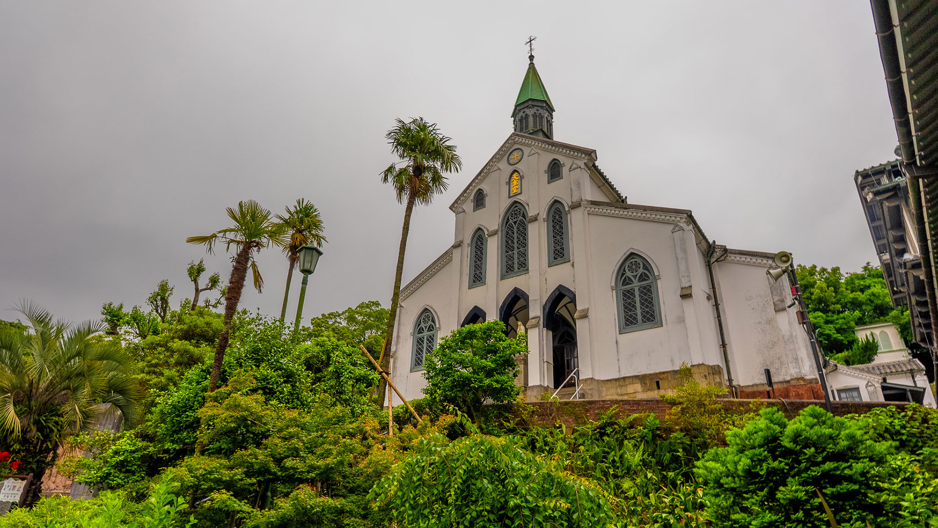 春の大浦天主堂2
