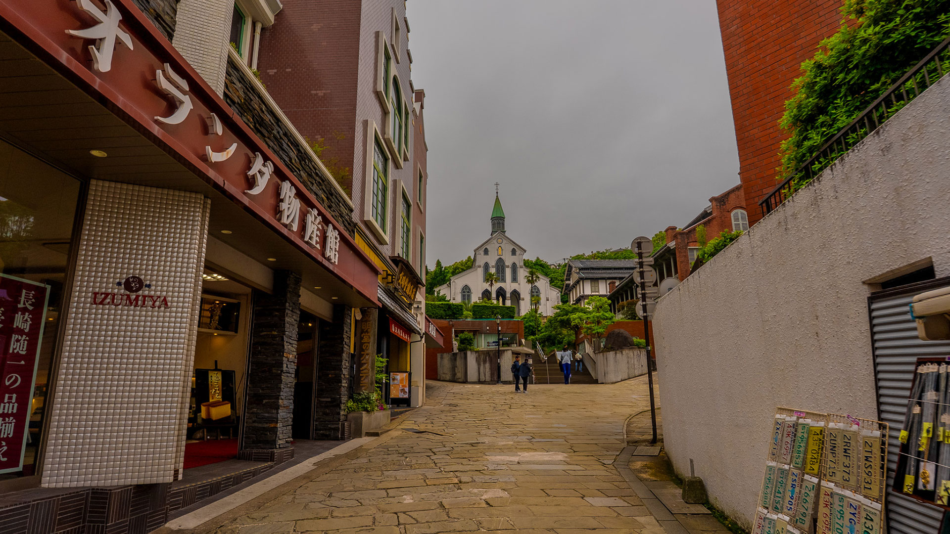 春の大浦天主堂10