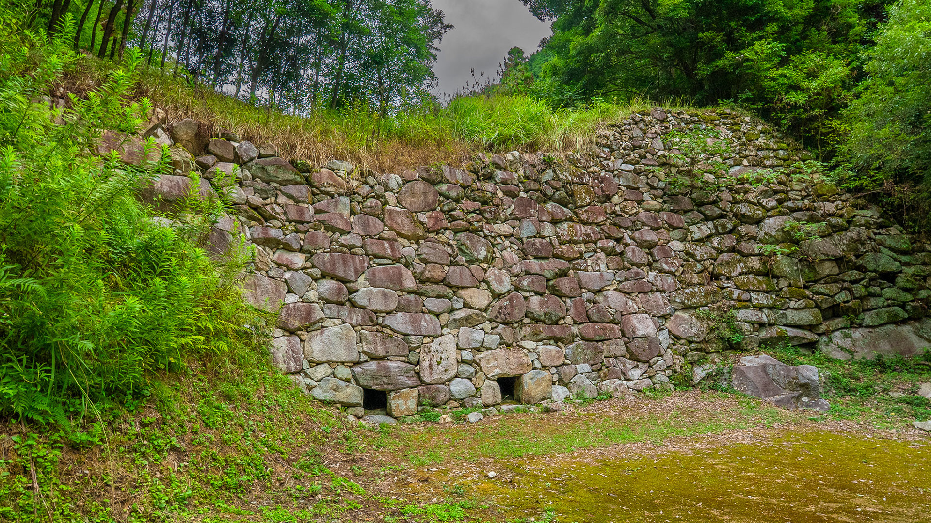 秋の基肄城跡（椽城）10