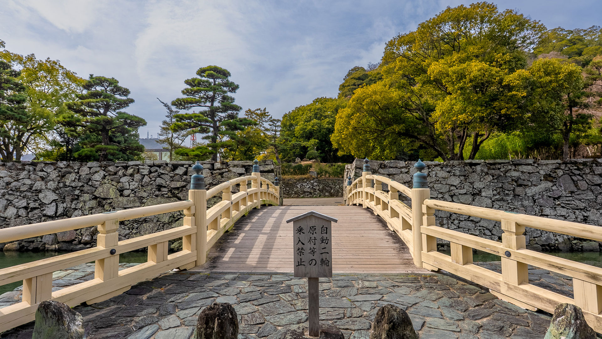 冬の徳島城5