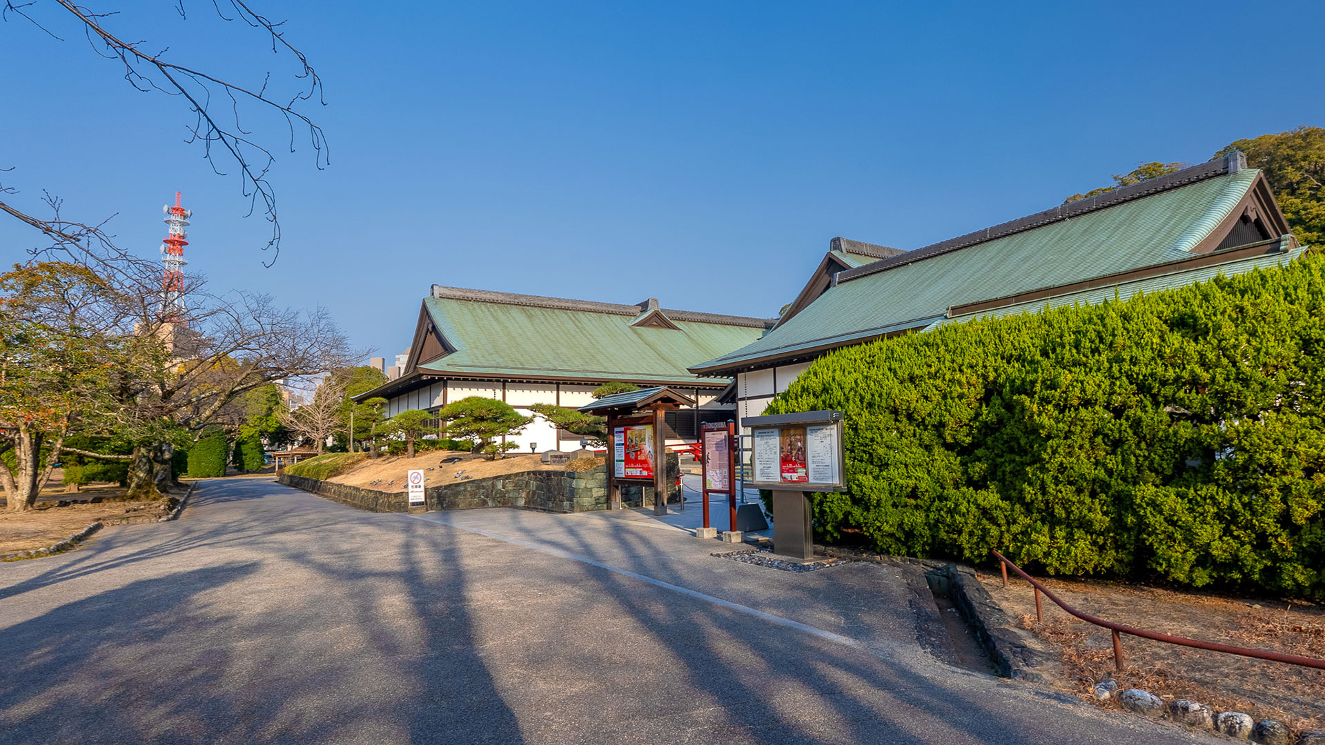 冬の徳島城14