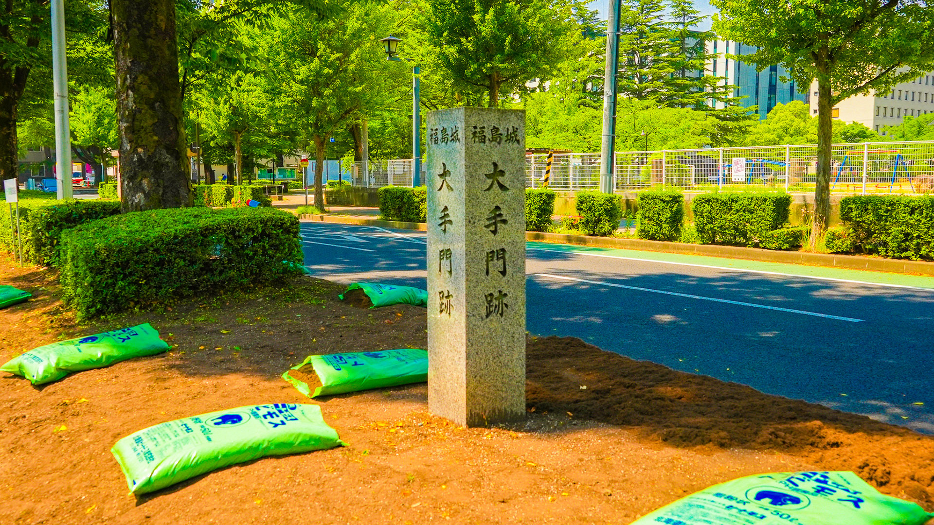 夏の福島城3