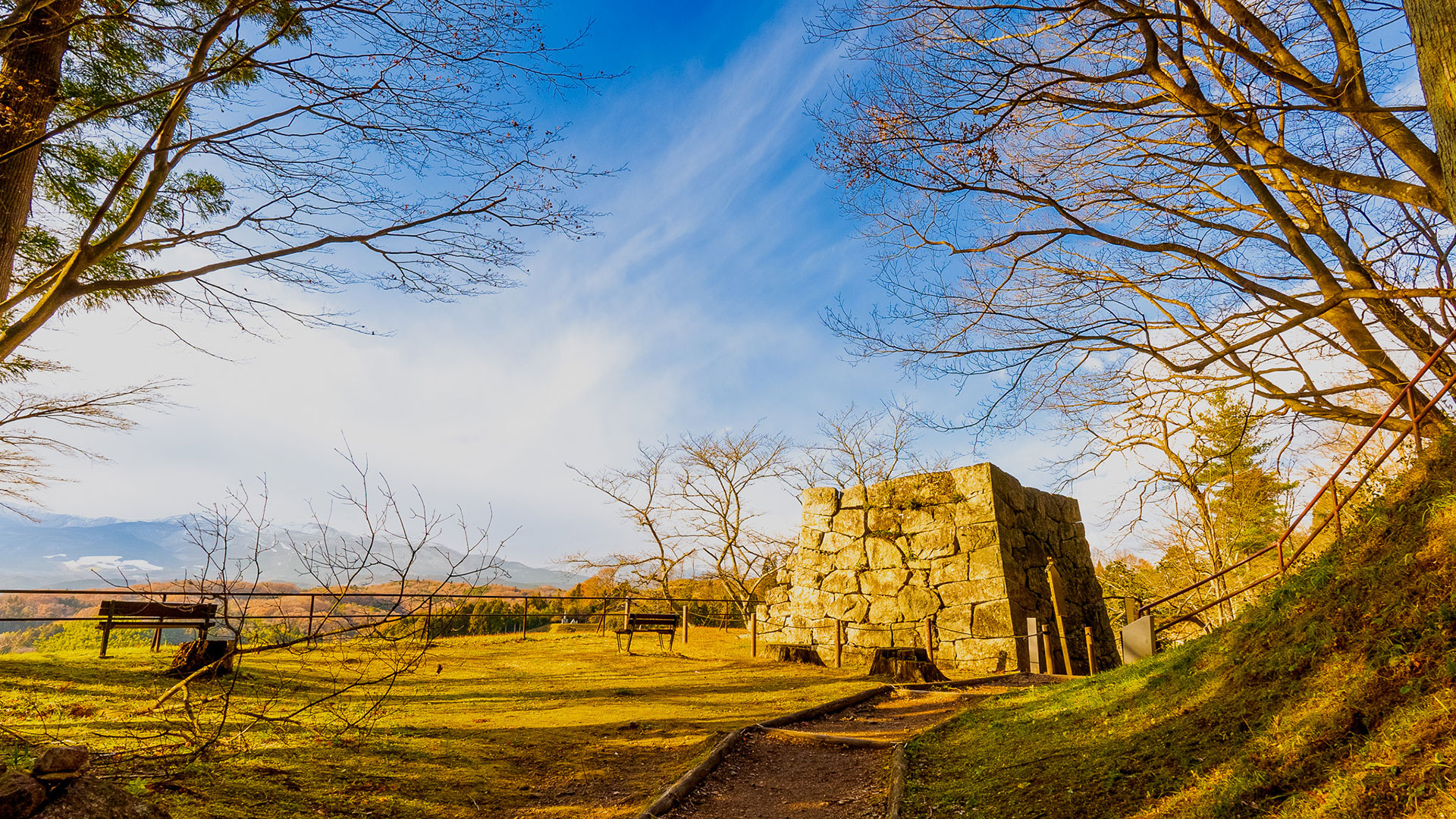 秋の二本松城14